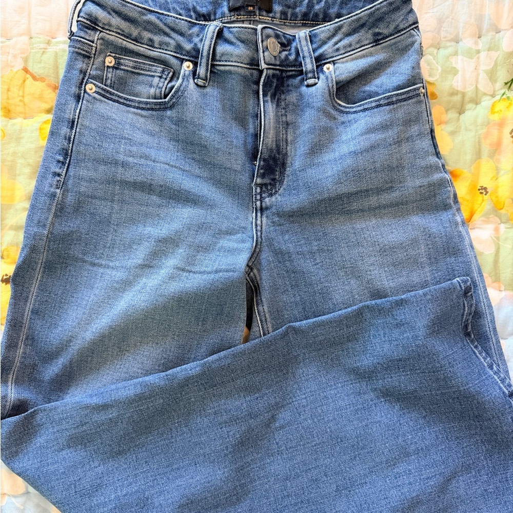 Quince Bella Stretch Wide Leg Jeans